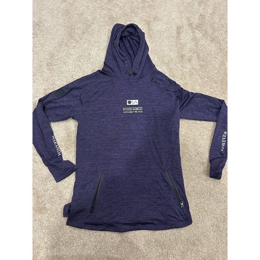 Actively Black x Marvel Men's Wakanda Forever Performance Sweatshirt - Large